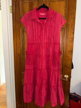 EUC April Cornell prairie dress size xl